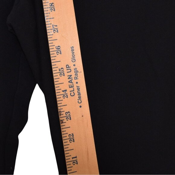 Eileen Fisher Black Slim Pants M Minimalist Stretch Made in USA - Picture 5 of 9